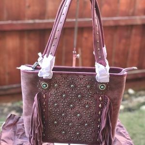 Montana West Concealed Carry Tote Bag NWT